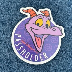 DISNEY | Annual Passholder Magnet - Figment - NEW